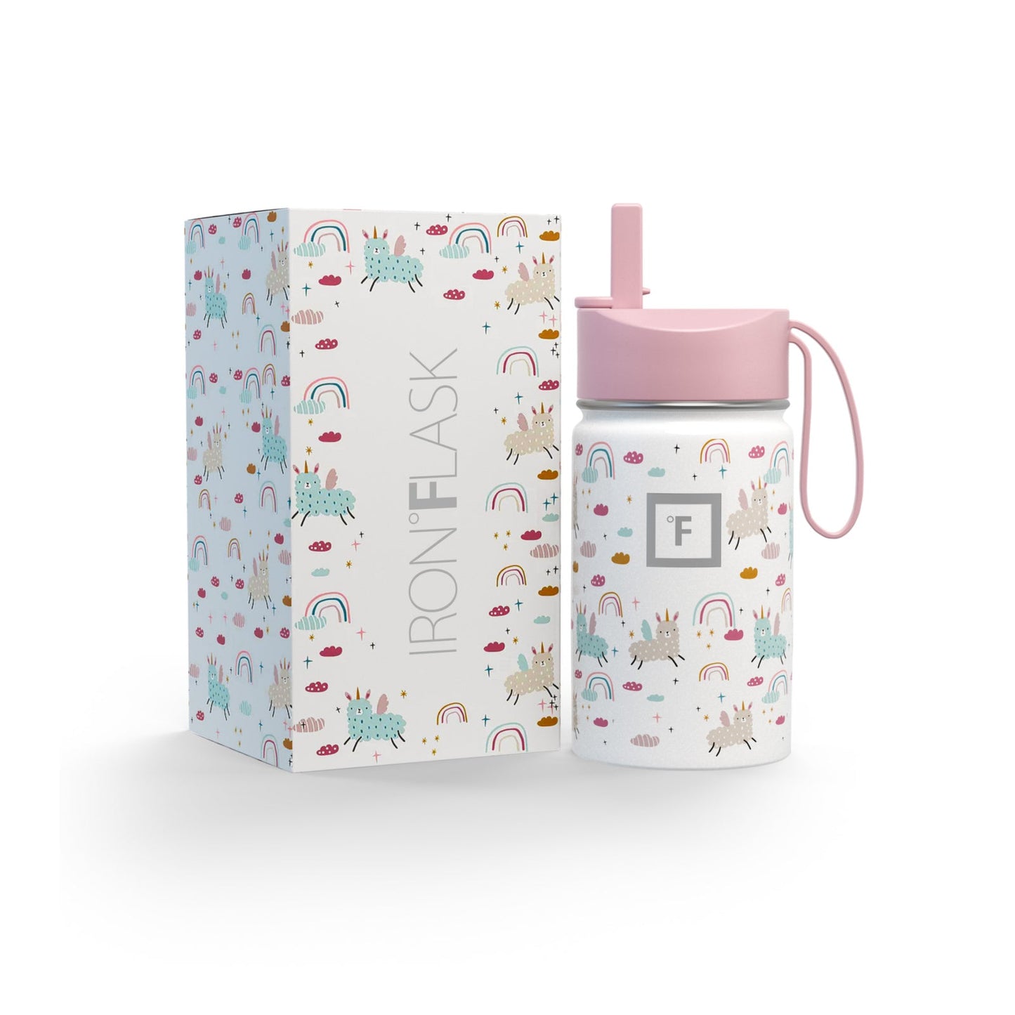 kids-water-bottle-q3 KC10ozBOXLOOK_LlamaRainbows.jpg